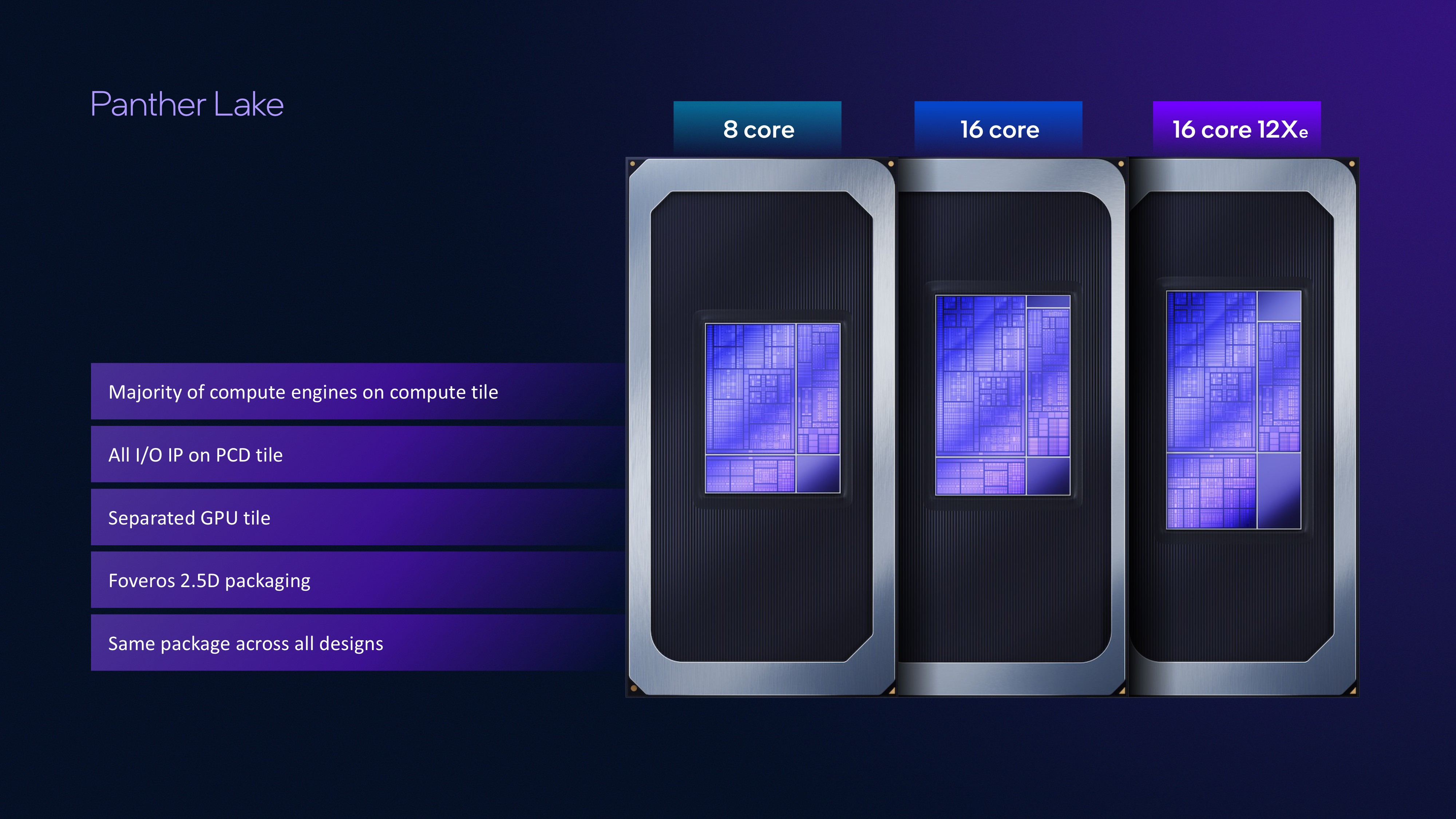 Panther Lake packaging