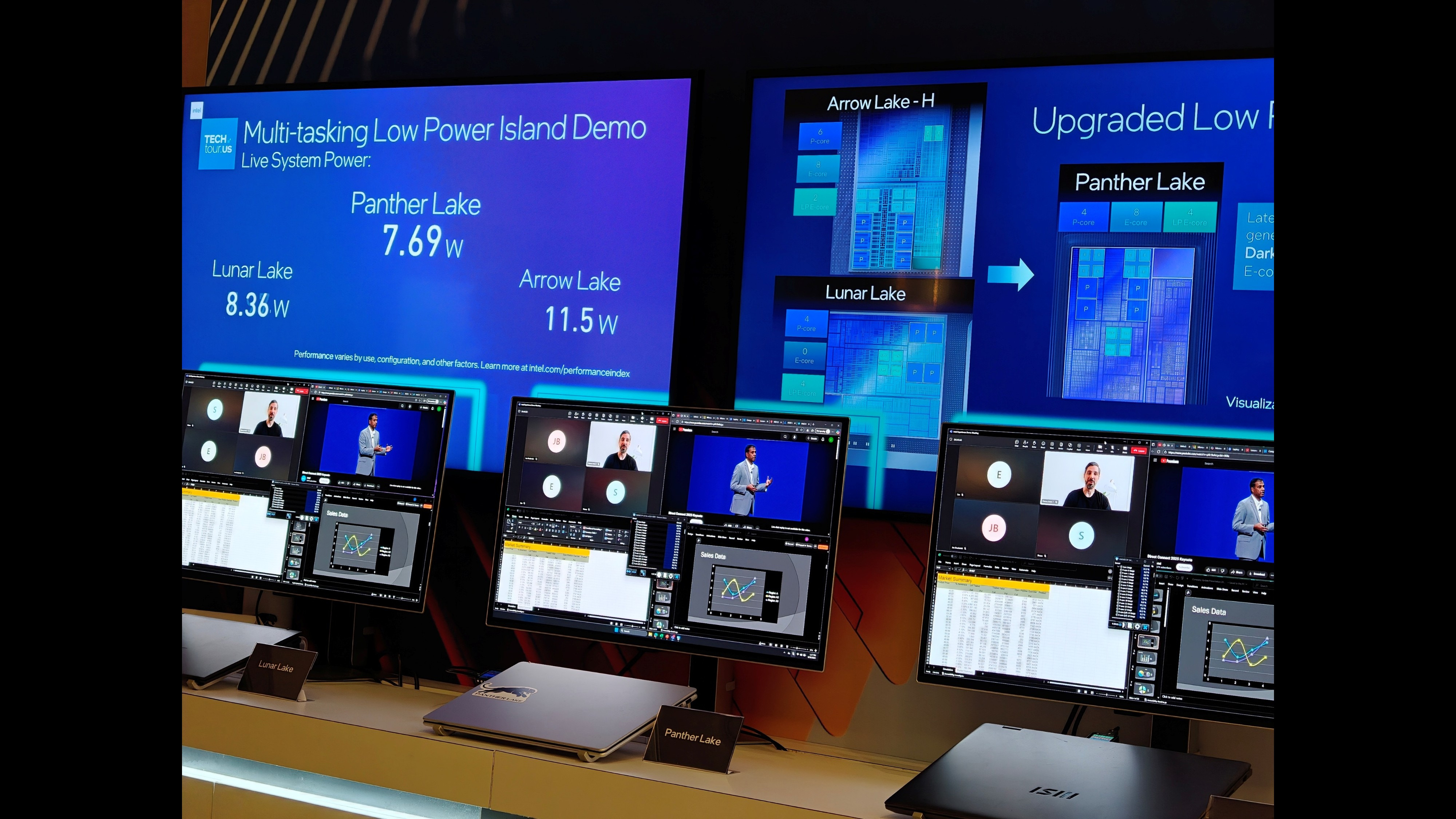 Multi-tasking Low Power Island Demo